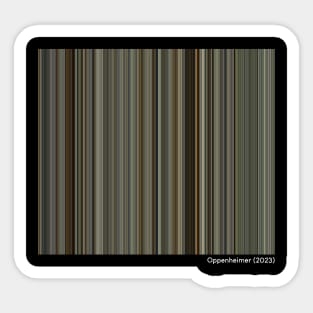 Oppenheimer (2023) - Every Frame of the Movie // Dark Variant Sticker